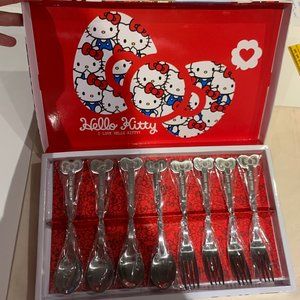 Hello Kitty 8PC Cutlery Set 2015